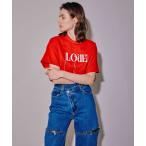 「MAISON SPECIAL」 半袖Tシャツ FREE レッド レディース