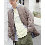 「zootie」 キルティングブルゾン M グレー レディース