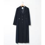 [REDYAZEL] пальто с отложным воротником SMALL темно-синий женский 