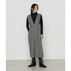 サロペット オーバーオール 「 TALLサイズ 」 「2WAY」千鳥バランサー 2WAYサロペットパンツ レディース