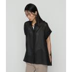 ショッピングコムサ ブラウス シャツ 「 Sサイズ 」 ドライカラミ／クリアスムース シャツ レディース