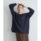 ニット セーター ケーブルニット レディース