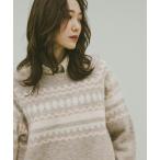 ショッピングセーター ニット セーター フェアアイル柄ニットプルオーバー/606417 レディース