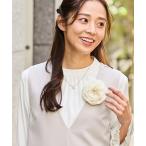 ブローチ コサージュ＆ネックレス レディース