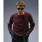 セーター ニット Metal Henry neck Thermal Knit /メタルヘンリーネックサーマルニット メンズ レディース