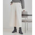 パンツ 「シューウォーム」ポケガウチョパンツ レディース