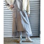 ショッピングコンビ スカート 「AVIREX」チュールコンビスカート