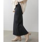 スカート 裏起毛ロングスカート