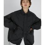 ブルゾン アウター 「LA PEAU DE GEM」zip puff blouson/ジップパフブルゾン レディース