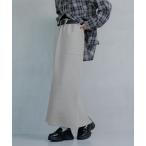 スカート ヴィンテージダンボールナロースカート