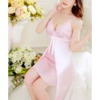 インナーシャツ 肌着 ランジェリー セクシー キャミソール ベビードール レース×リボン 下着 レディース