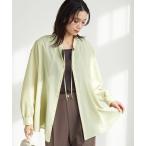 ブラウス シャツ 「size SHORTあり」ミルフィーユ フレア ブラウス レディース