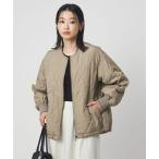 ブルゾン アウター ダイヤ キルティング ブルゾン 撥水 レディース