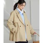 トレンチコート コート 「size SHORTあり」ミドル トレンチ コート 撥水 レディース