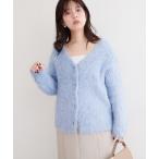 ショッピングカーデ カーディガン シャギーカーデ レディース