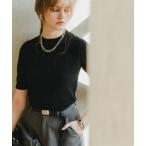 ニット セーター 半袖インナーニット レ