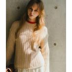 ニット セーター テクスチャー杢ニット 
