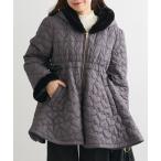 ショッピングハート コート アウター ・swing by ハートキルトフレアコート レディース