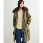 ショッピング中綿 コート アウター ・ELENCARE DUE 中綿モッズコート レディース