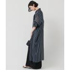 ショッピングシャツワンピース 「Curensology」 シャツワンピース FREE ネイビー レディース