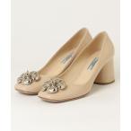 ショッピングPRADA 「PRADA」 パンプス 37.5 ベージュ レディース