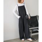 サロペット オーバーオール 「WEB限定 / 追加」キュプラツイルキャミサロペット 3 レディース