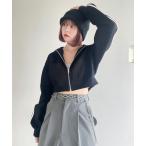 [Heather] джерси блузон FREE черный женский 