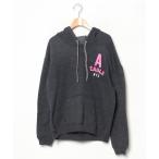 ショッピングアメリカンイーグル 「American Eagle」 ワンポイントプルオーバーパーカー L グレー レディース