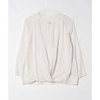 [URBAN RESEARCH DOORS] длинный рукав блуза ONE SIZE белый женский 