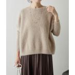 「COLLAGE GALLARDAGALANTE」 長袖ニット FREE モカ レディース