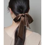 ヘアゴム ベロアリボンヘアゴム