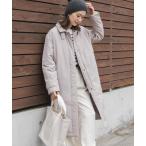 ダウンコート ダウンジャケット ステッチレスライドダウンロングコート レディース
