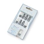 ネイルチップ ネイルシール スクエアロングネイルチップ