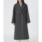 コート チェスターコート シャギーボンディングオーバーサイズコート レディース