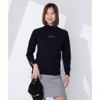 t рубашка [PING APPAREL] Thermo солнечный задний kanoko длинный рукав с высоким воротником cut and sewn [GOLD] (LADIES) женский 
