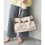 トートバッグ VIOLAd’ORO / ヴィオラドーロ キャンバス*レザートートバッグL* レディース