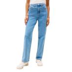 ジーンズ デニム デニムパンツ ハイライズスリムストレートエンブロイダリージーンズ レディース