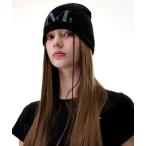 ニット帽 ニットキャップ A'GEM/9 × .kom 「MUCENT/ムーセント」MUCENT SIGNATURE BEANIE/シグニチャービーニ