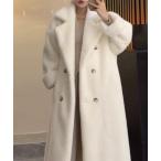  пуховик пуховик YUGA поддельный норка мех длинное пальто женский 