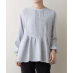 ショッピングレース ブラウス シャツ 「新作 12/12発売」「SONO/ソーノ」スノーフレークレースカットソーブラウス レディース