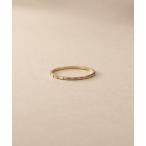 指輪 リング K10スキニーリング リニアタイル レディース