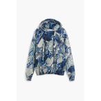 トレーナー スウェット ボタニカルプリント フード付きスウェット / ブルートーン メンズ