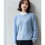 ニット セーター スパンコールニットプルオーバー「洗える」 レディース