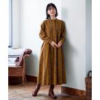 ショッピングクリスマスローズ ワンピース サニークラウズ　クリスマスローズが咲くワンピース「レディース」