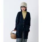 ショッピングロングカーディガン カーディガン サニークラウズ　魔女の黒猫カーディガン「レディース」 レディース