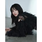 ショッピングフリル ブラウス シャツ Multi wayチュールフリルブラウス レディース