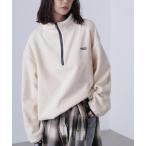  футболка тренировочный флис половина Zip тянуть over женский 