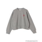 ショッピングcolors トレーナー スウェット SHIPS Colors:The Met コラボ エンブロイダリー ボクシー スウェット ２ レディース