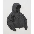 パーカー ラウンド スリーブ フーディ メンズ