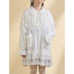 ショッピングケープ ジャケット テーラードジャケット レースケープジャケット レディース